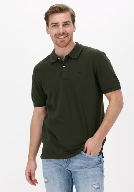Dunkelgrün SCOTCH & SODA Polo-Shirt PIQUE POLO - large
