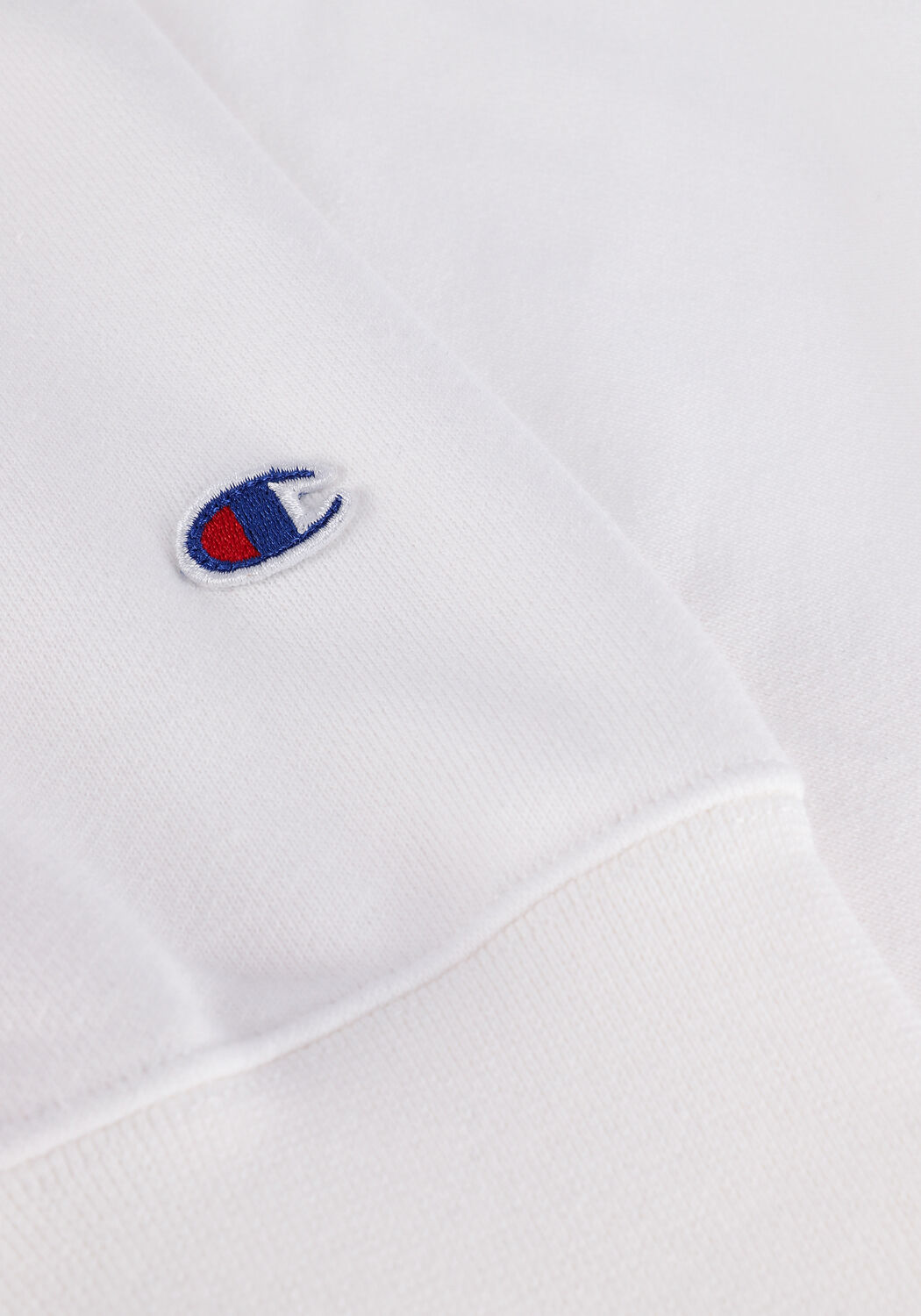 Wei&szlig;e CHAMPION Sweatshirt HOODED SWEATSHIRT MEN - large