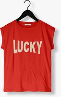 Rote BY-BAR T-shirt THELMA LUCKY