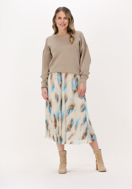 Beige MINUS Midirock BIANCA MESH SKIRT - large