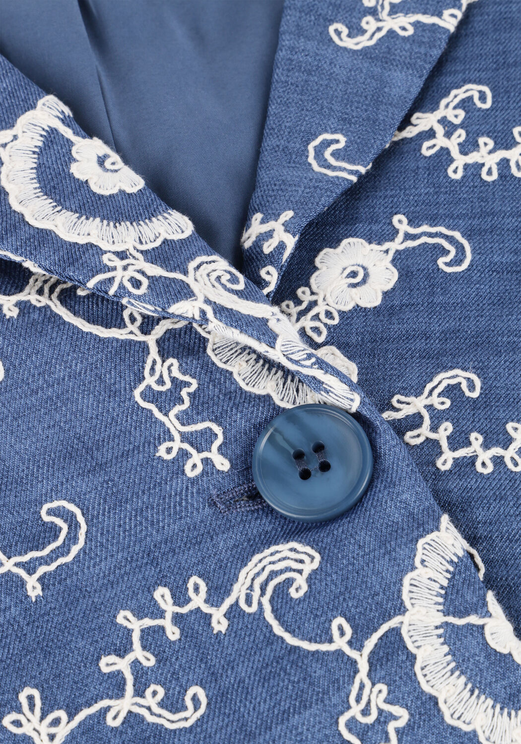 Blaue YDENCE Blazer KIMONO KELLY - large