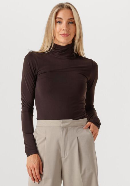 Braune NOTRE-V Rollkragenpullover NV-GELLIANA - large