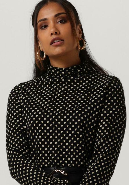 Schwarze FABIENNE CHAPOT Rollkragenpullover JADE TOP - large