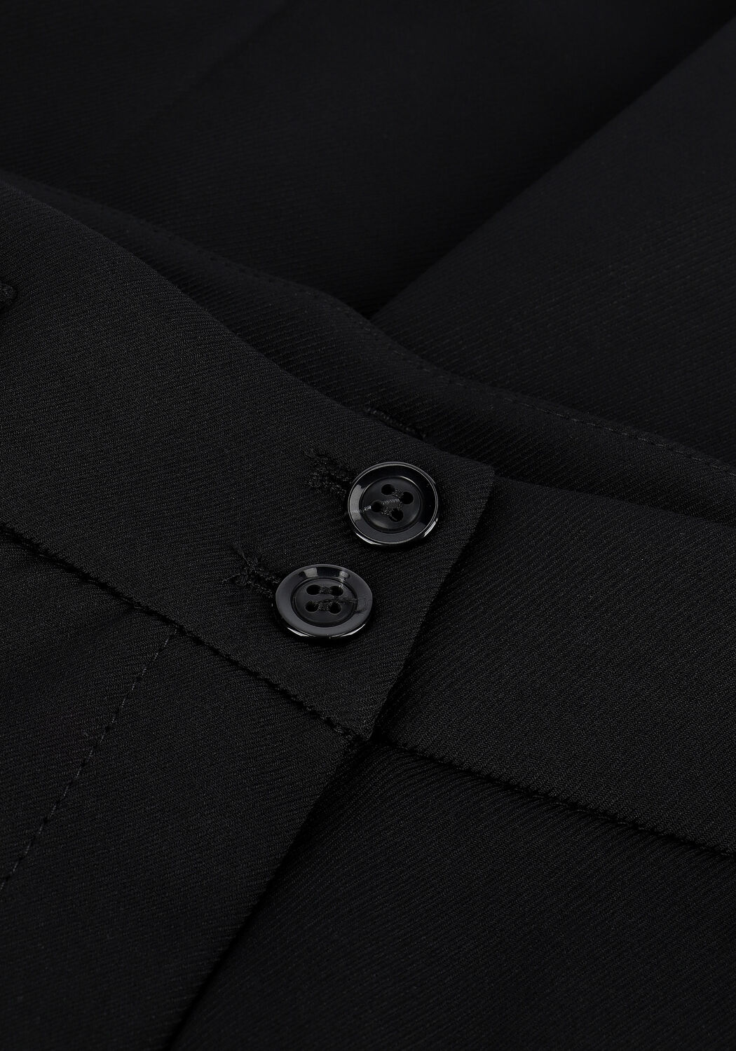 Schwarze SUMMUM Jumpsuit TROUSERS GABARDINE STRETCH - large