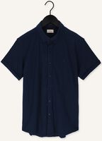 Blaue DSTREZZED Casual-Oberhemd SHIRT BUTTON DOWN S/S MELANGE PIQUE Blaue DSTREZZED Casual-Oberhemd SHIRT BUTTON DOWN S/S MELANGE PIQUE - medium