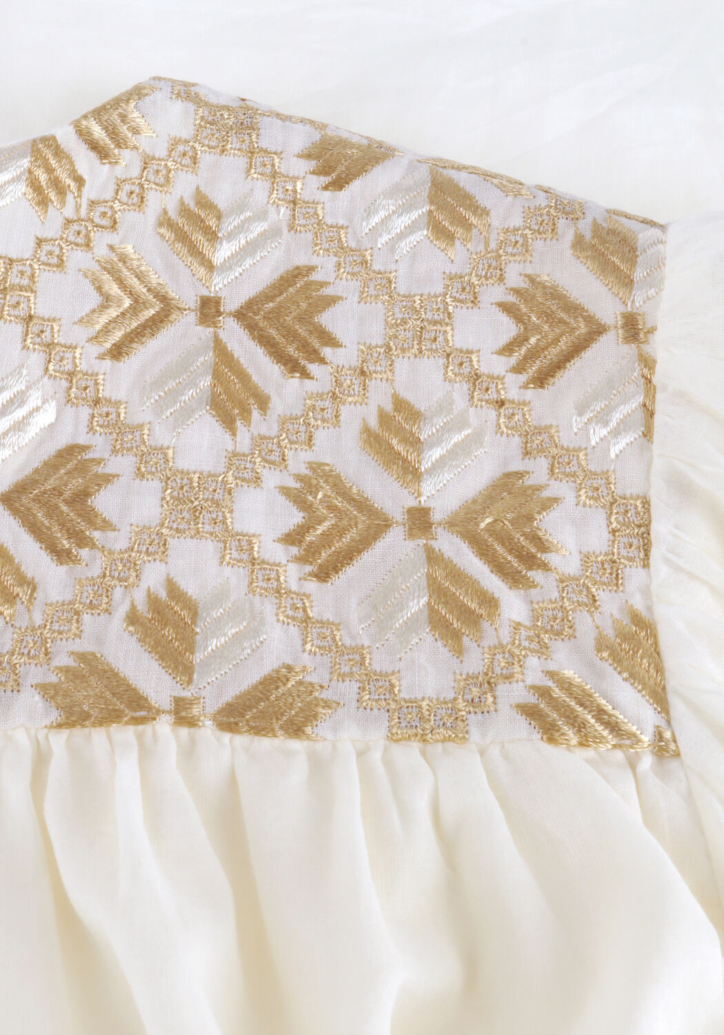 Wei&szlig;e GREEK ARCHAIC KORI Blusen S26K-4064157 - large