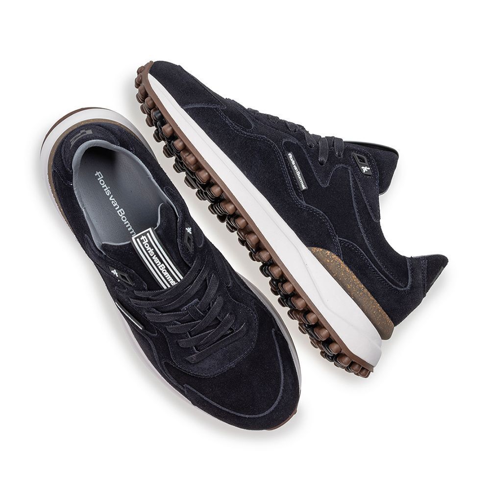 Blaue FLORIS VAN BOMMEL Sneaker Low Noppi 50.02 - medium