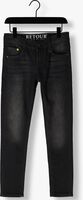 Graue RETOUR Slim fit jeans LUIGI CHARCOAL GREY - medium