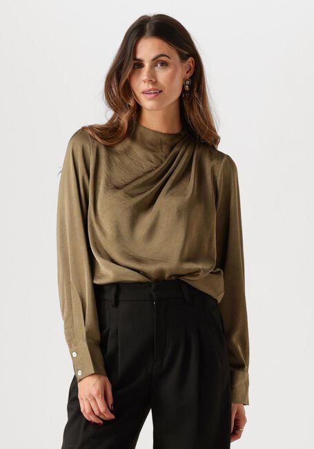 Grüne Y.A.S. Blusen YASCAPELA LS TOP - large