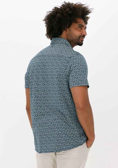 Dunkelblau PME LEGEND Casual-Oberhemd SHORT SLEEVE SHIRT PRINT ON PIQUE JERSEY - large