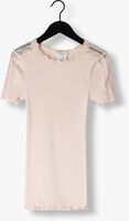 Hell-Pink ROSEMUNDE T-shirt BENITA SILK T-SHIRT W/ LACE