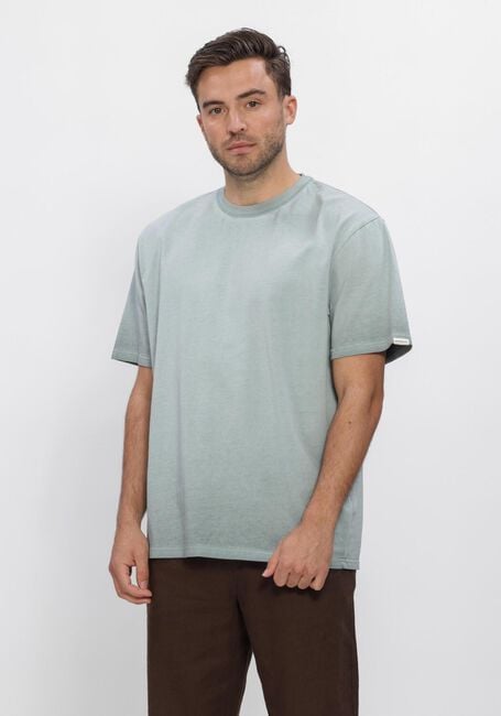 Hellblau ANERKJENDT T-shirt AKVILLADS WASHED TEE - large