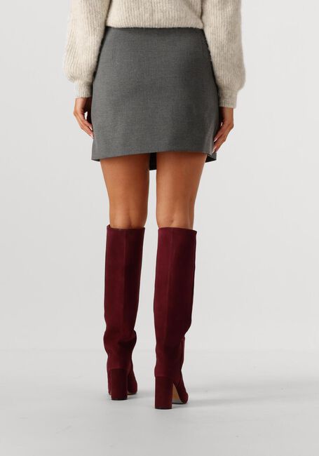 Graue GESTUZ Minirock GZPAULA MELANGE MW WRAP SKIRT - large