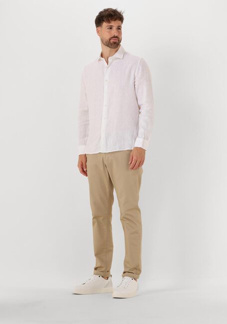 Weiße DSTREZZED Casual-Oberhemd JAGGER SHIRT - large