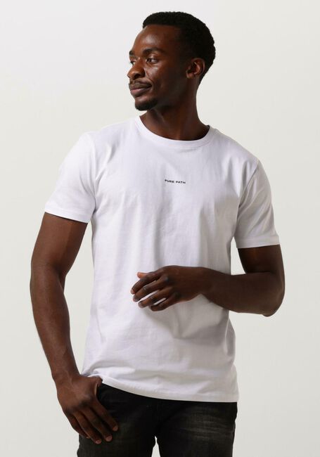 Weiße PURE PATH T-shirt ESSENTIAL LOGO T-SHIRT - large