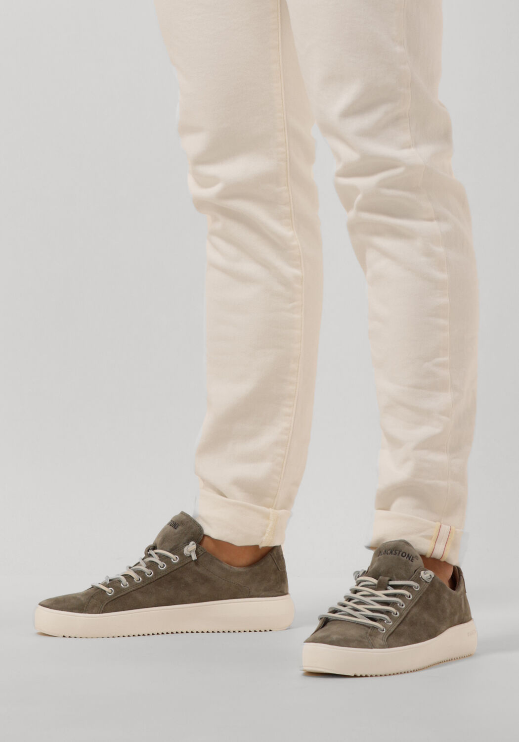 Taupe BLACKSTONE Sneaker Low MORGAN LOW - large