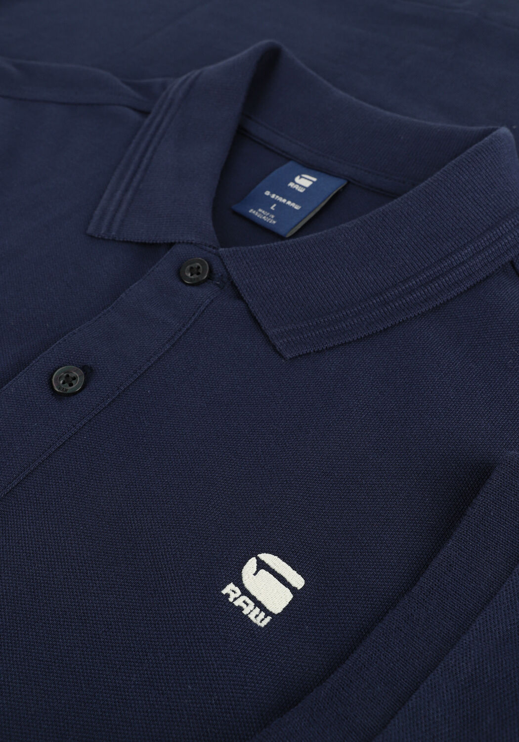 Dunkelblau G-STAR RAW Polo-Shirt DUNDA SLIM POLO S/S - large