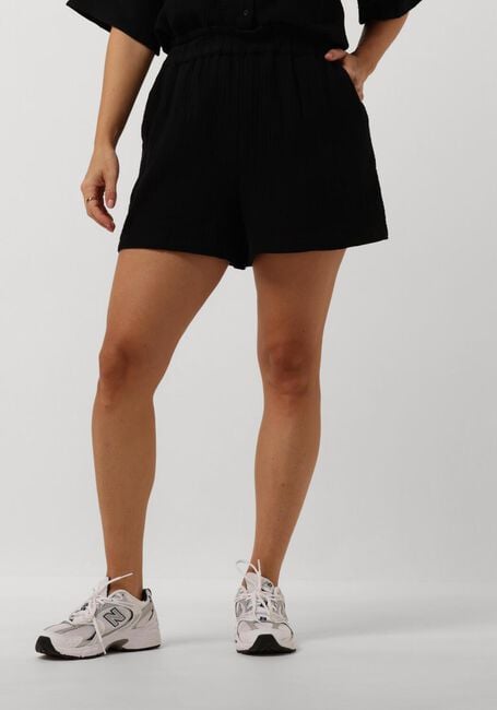 Schwarze OBJECT Hosen OBJCARINA HW SHORTS DIV - large