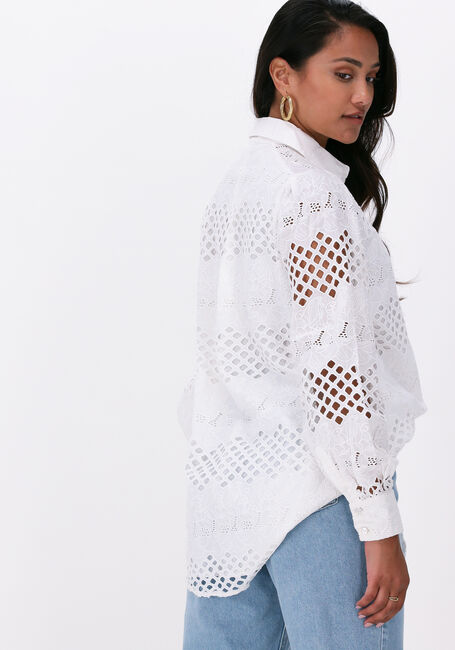 Weiße Y.A.S. Blusen YASHAMALLA LS LONG SHIRT - large