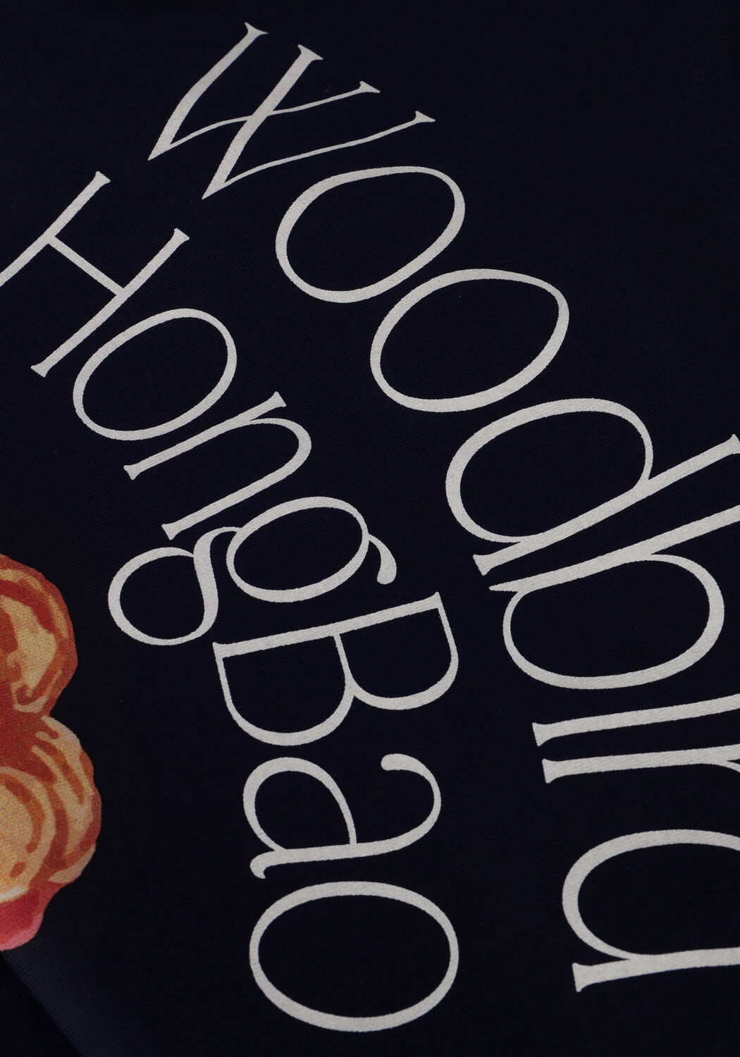 Dunkelblau WOODBIRD T-shirt WBBAINE HONGBAO TEE - large