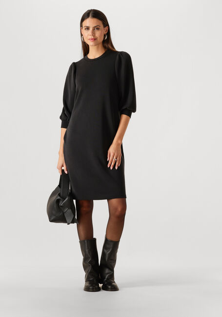 Schwarze SELECTED WOMEN Minikleid SLFTENNY 3/4 SHORT SWEAT DRESS - large
