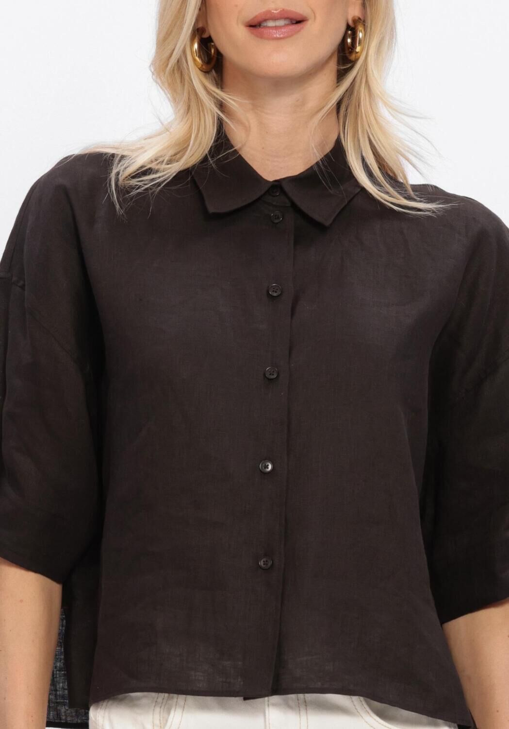 Braune DRYKORN Top YARIKA - large