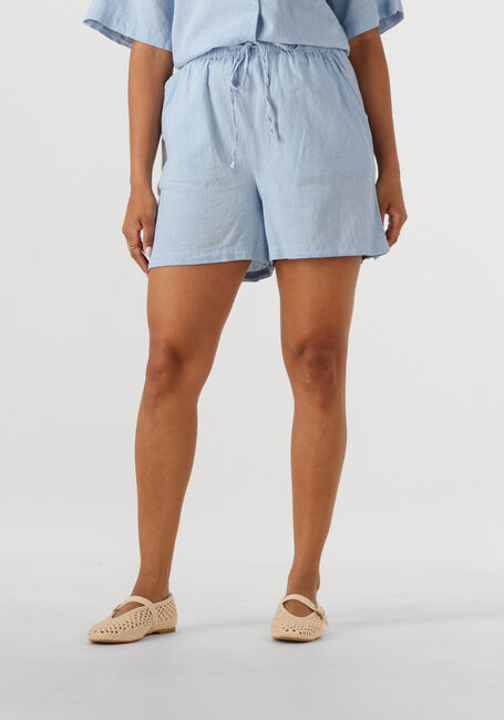Hellblau SELECTED FEMME Kurze Hose SLFLUISA MW STRING SHORTS B - large