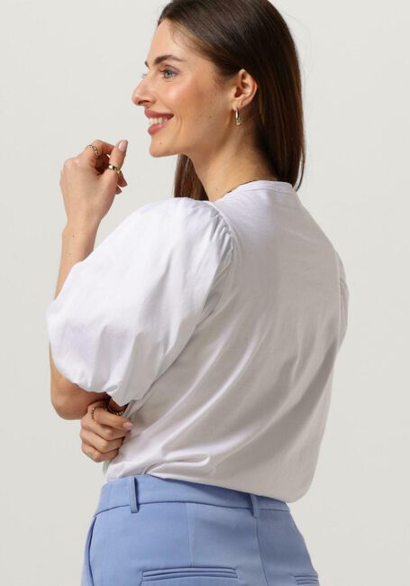 Weiße LEVETE ROOM T-shirt KOWA 12 - large