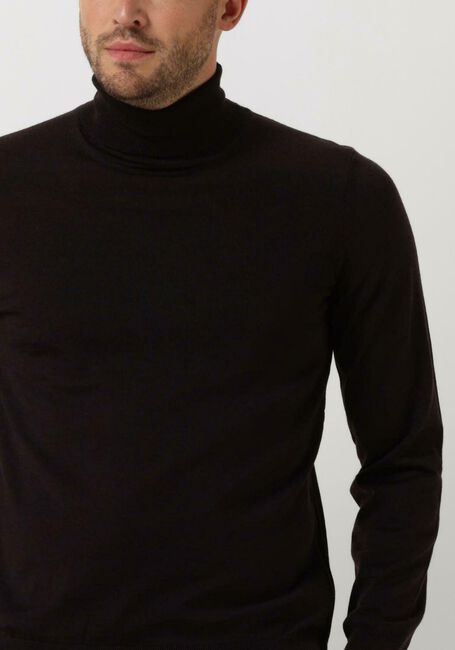 Braune BOSS BLACK Rollkragenpullover MUSSO-P - large