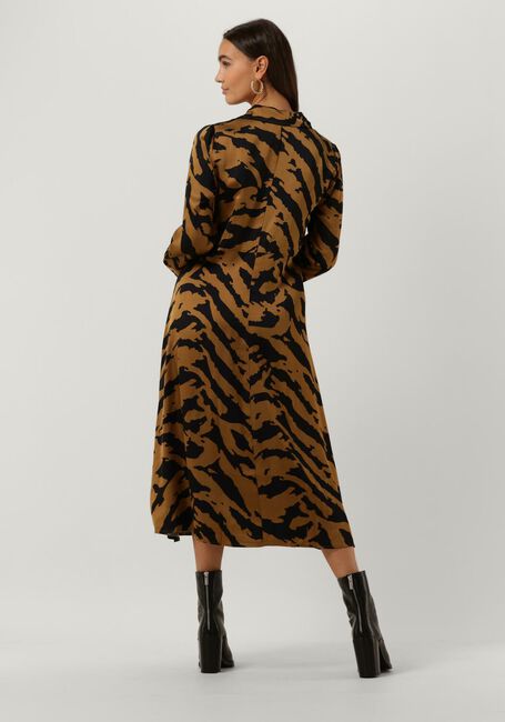 Braune MY ESSENTIAL WARDROBE Midikleid EVEMW LONG DRESS - large