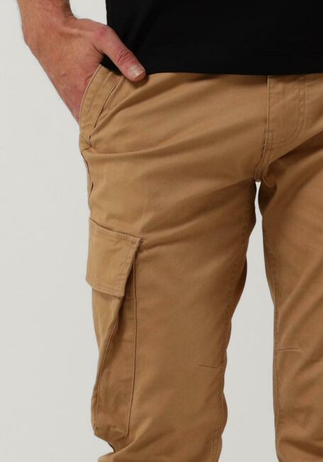 Camelfarbene CALVIN KLEIN Cargohosen SKINNY WASHED CARGO PANT - large