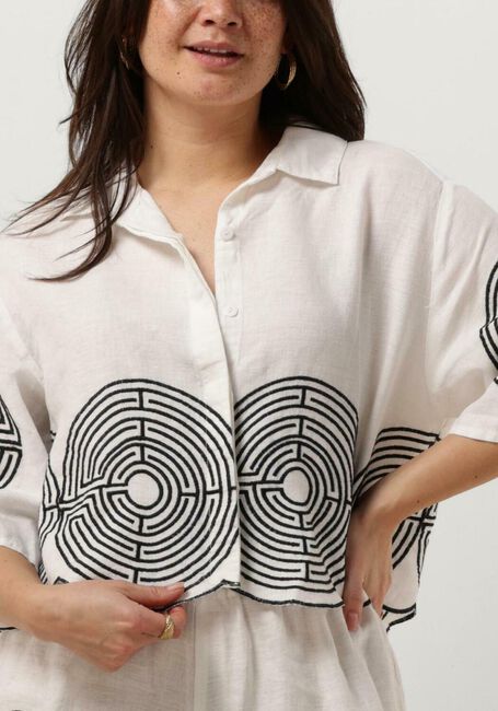 Weiße GREEK ARCHAIC KORI Blusen 250021 - large