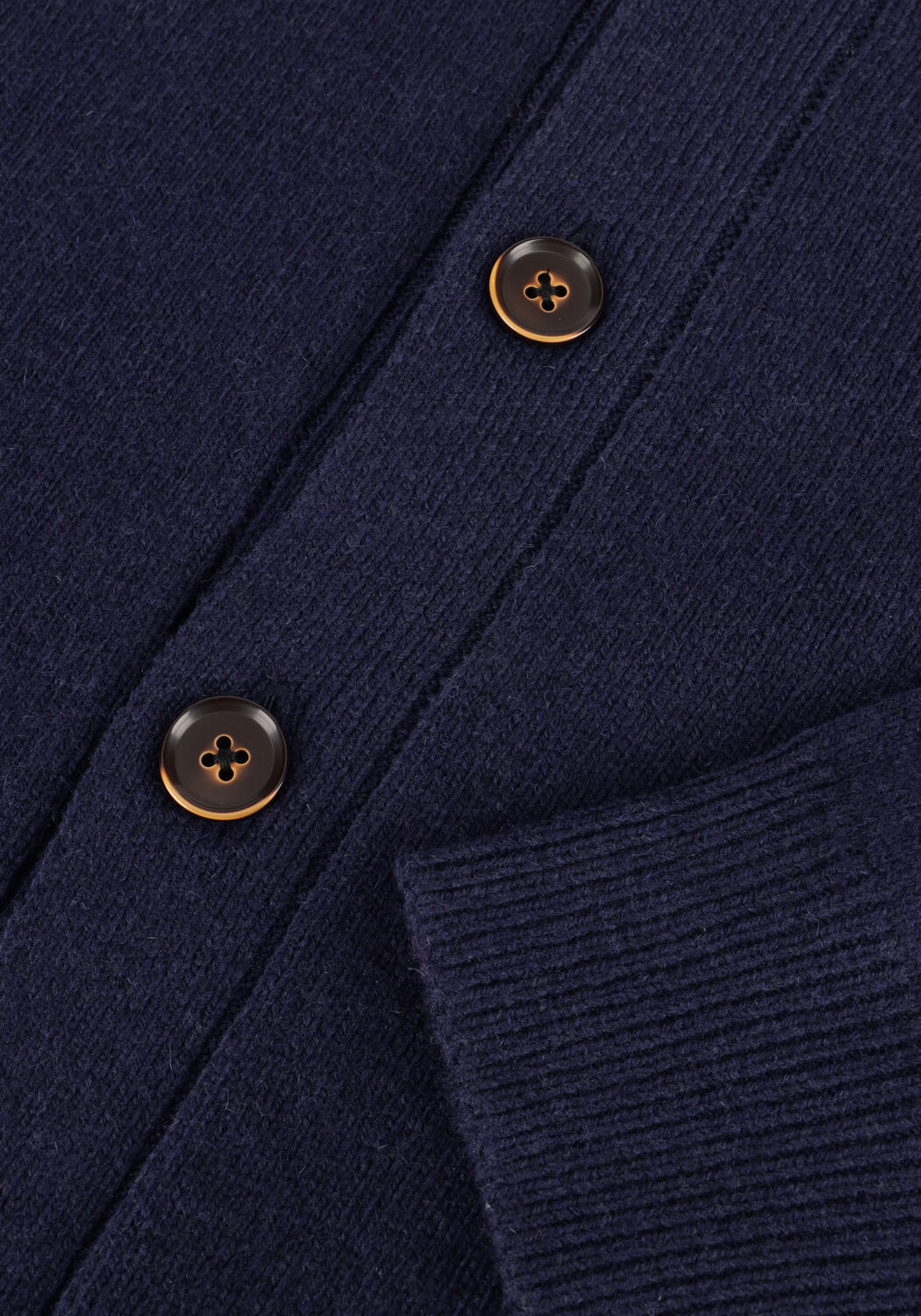 Dunkelblau ANERKJENDT Strickjacke AKSVEND LAMBSWOOL CARDIGAN - large