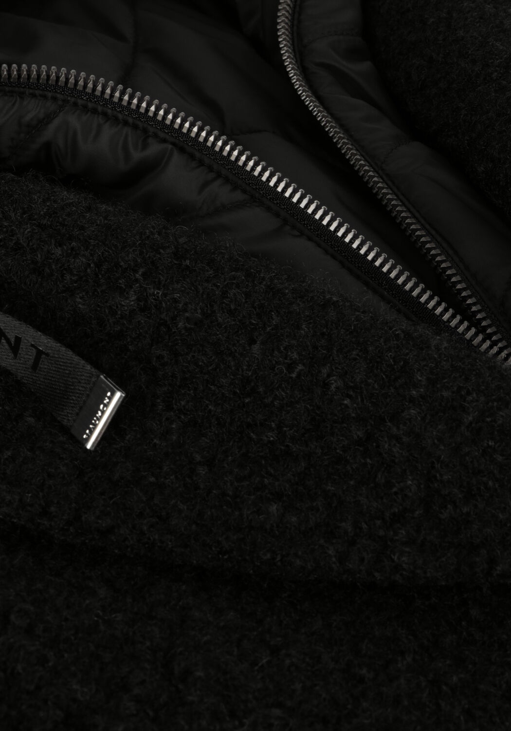 Schwarze BEAUMONT Wattierte Jack TARA - large