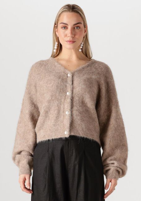 Beige GESTUZ Strickjacke SANAGZ CARDIGAN - large