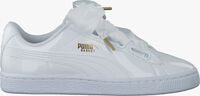 Weiße PUMA Sneaker BASKET HEART PATENT - medium