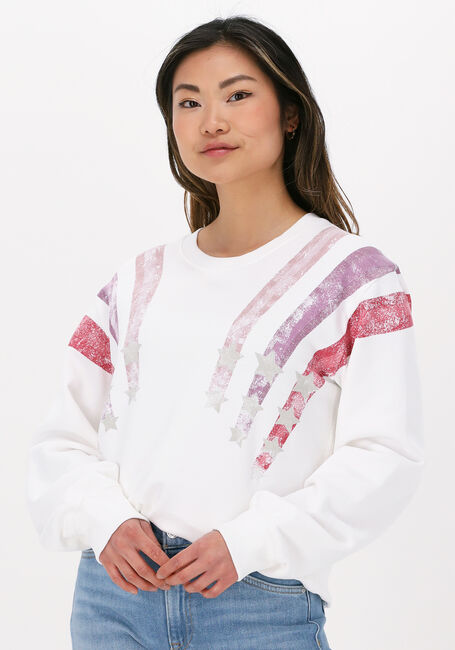 Weiße LEON & HARPER Sweatshirt SORTIE JC55 STAR - large