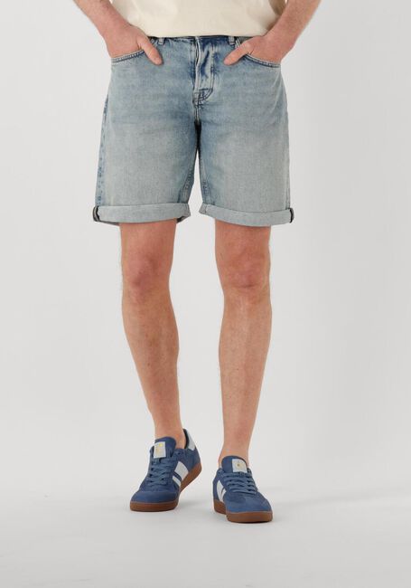 Hellgrau DSTREZZED Kurze Hosen GENT D SHORTS - CHEFS FAVORITE BLUE - large