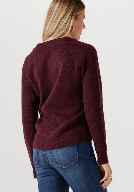Bordeaux SELECTED FEMME Pullover SLFLULU LS KNIT O-NECK - large
