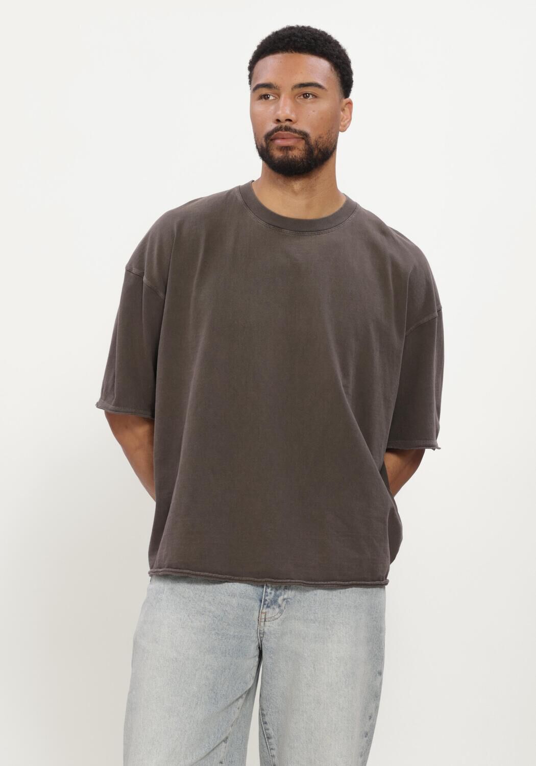 Braune AMERICAN VINTAGE T-shirt AFOMA - large