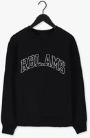 Schwarze COLOURFUL REBEL Sweatshirt RBL AMS BIG EMBROIDERY BASIC SWEAT