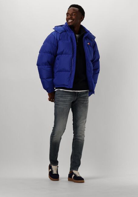 Dunkelblau TOMMY HILFIGER Pullover ESSENTIAL FLEECE 1/4 ZIP - large