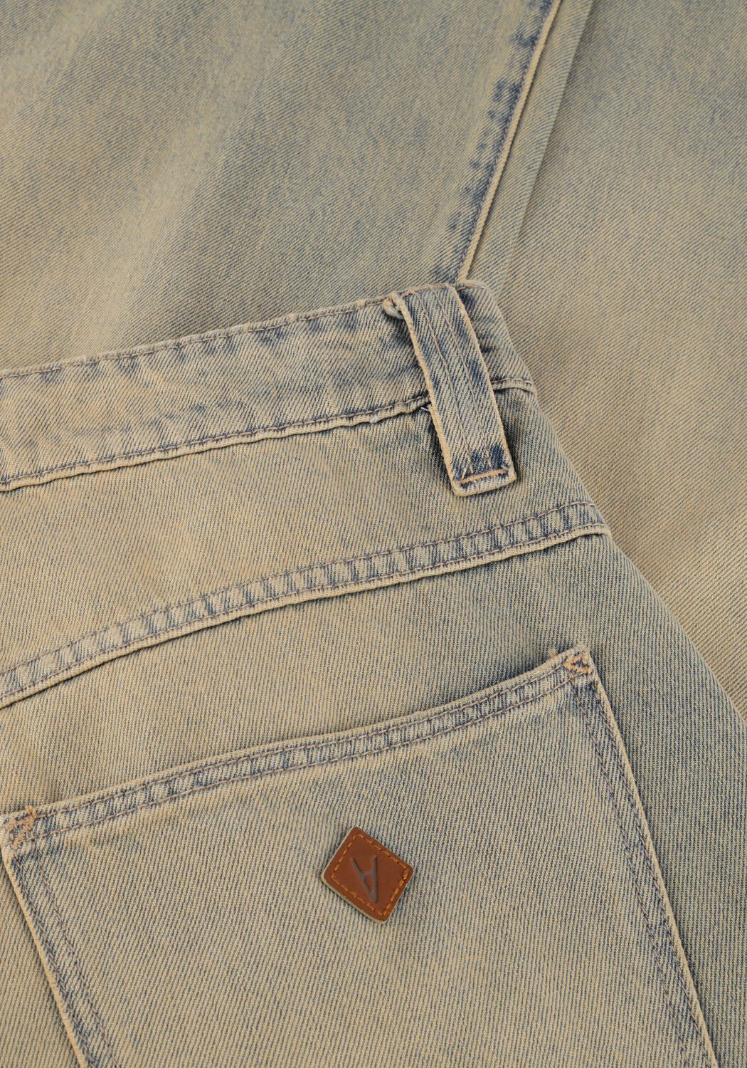 Blaue ABRAND JEANS Wide jeans LOW MEGA BABBY GWEN - large