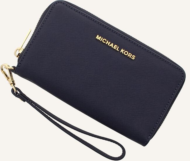 Blaue MICHAEL KORS Portemonnaie LG FLAT MF PHONE CASE Blaue MICHAEL KORS Portemonnaie LG FLAT MF PHONE CASE - large