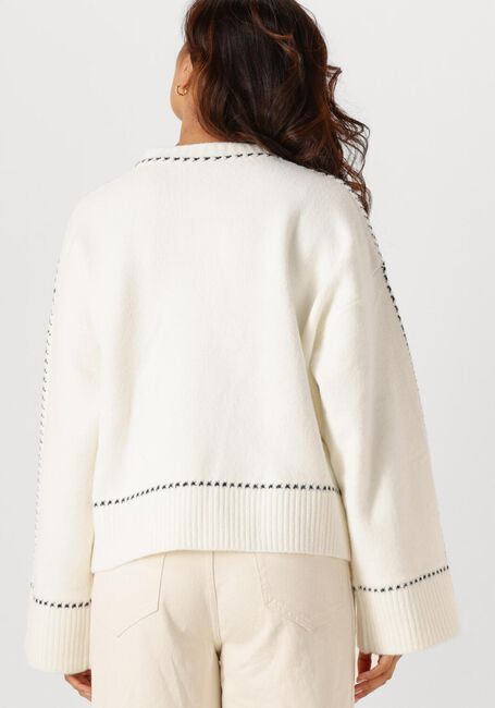 Nicht-gerade weiss NEO NOIR Pullover ROEME KNIT STITCH BLOUSE - large