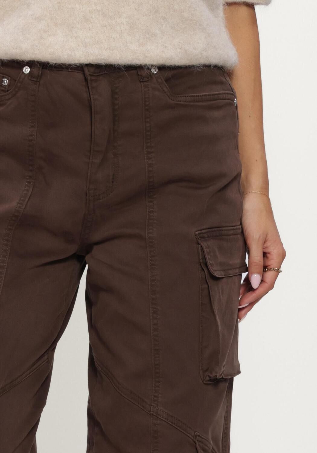 Braune GESTUZ Cargohosen GZcargi HW pants - large