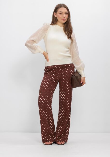 Creme Y.A.S. Top YASDOTME LS KNIT PULLOVER S. NOOS - large