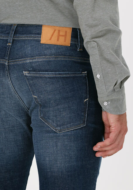 Dunkelblau SELECTED HOMME Slim fit jeans SLIM-LEON 4074 D.B. SUPERST - large