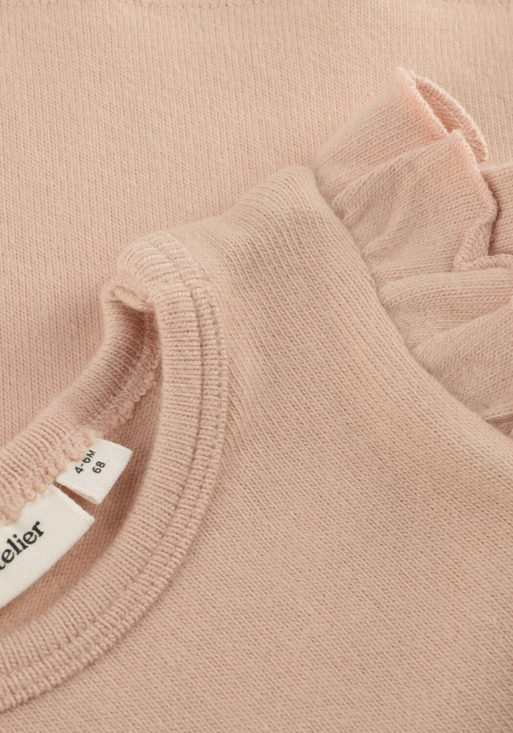 Hell-Pink LIL' ATELIER Top NBFTHORA HYK LS SLIM TOP LIL - large