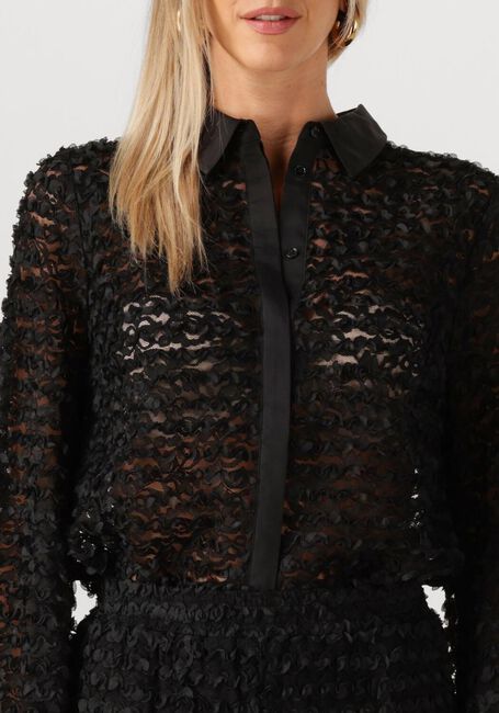 Schwarze STUDIO AMAYA Blusen ELEONORA - large